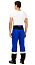 Костюм мужской рабочий летний "Гудзон" NEW с брюками василек-черный 